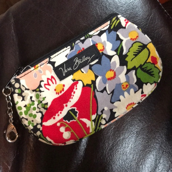 Vera Bradley Handbags - Vera Bradley Poppy coin purse w/ ID window EUC